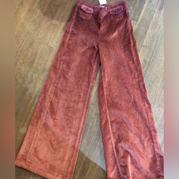 We The Free Brick Kelley high rise Corduroy Pants - Picture 3 of 8